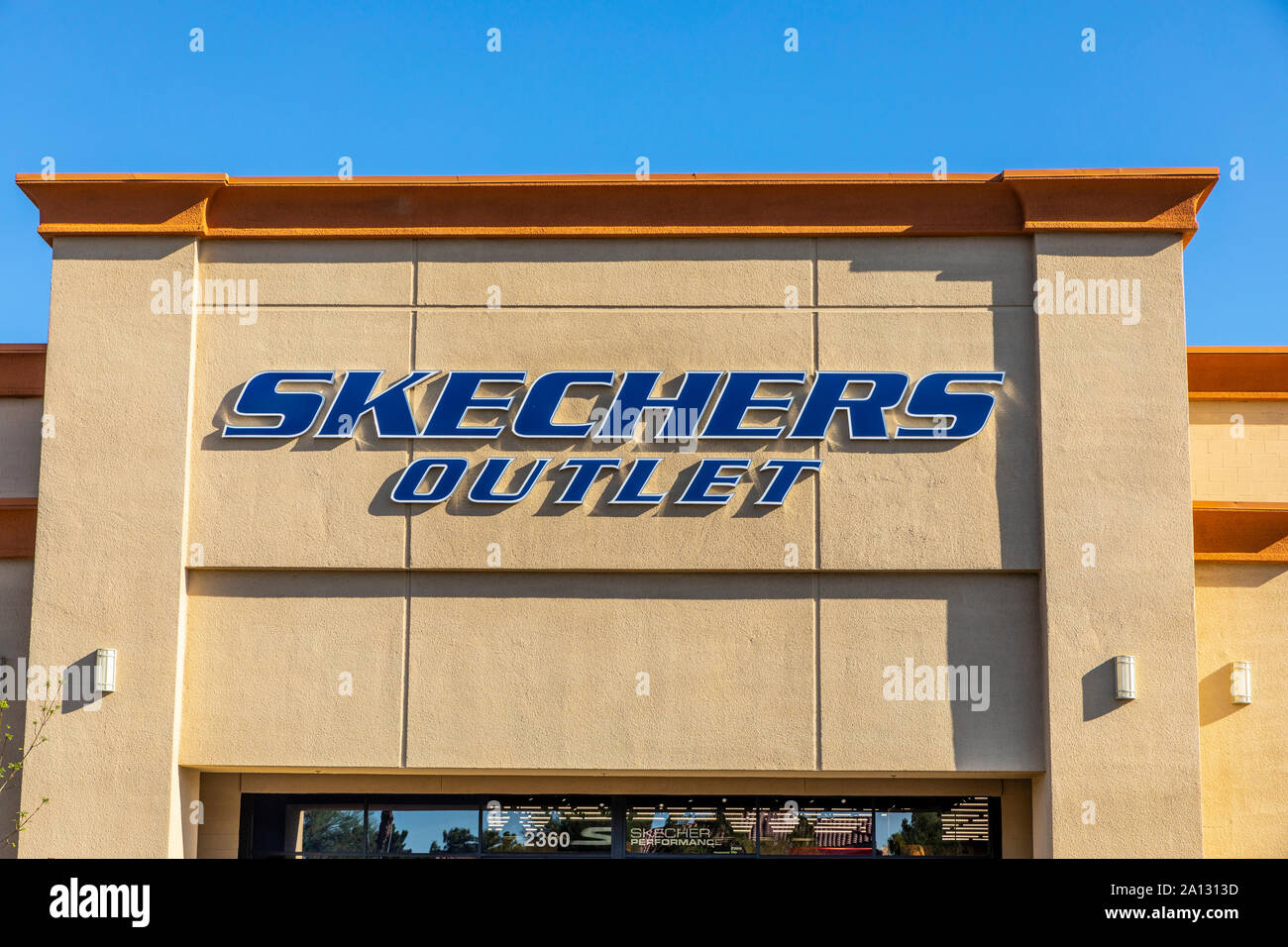 Un Skechers outlet store in Henderson Nevada USA Foto stock - Alamy
