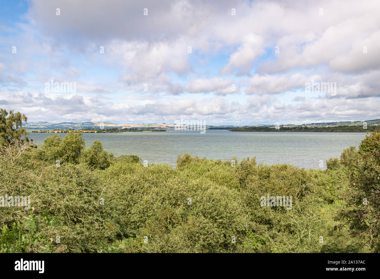 Loch Leven, Kinross, Scozia Foto Stock