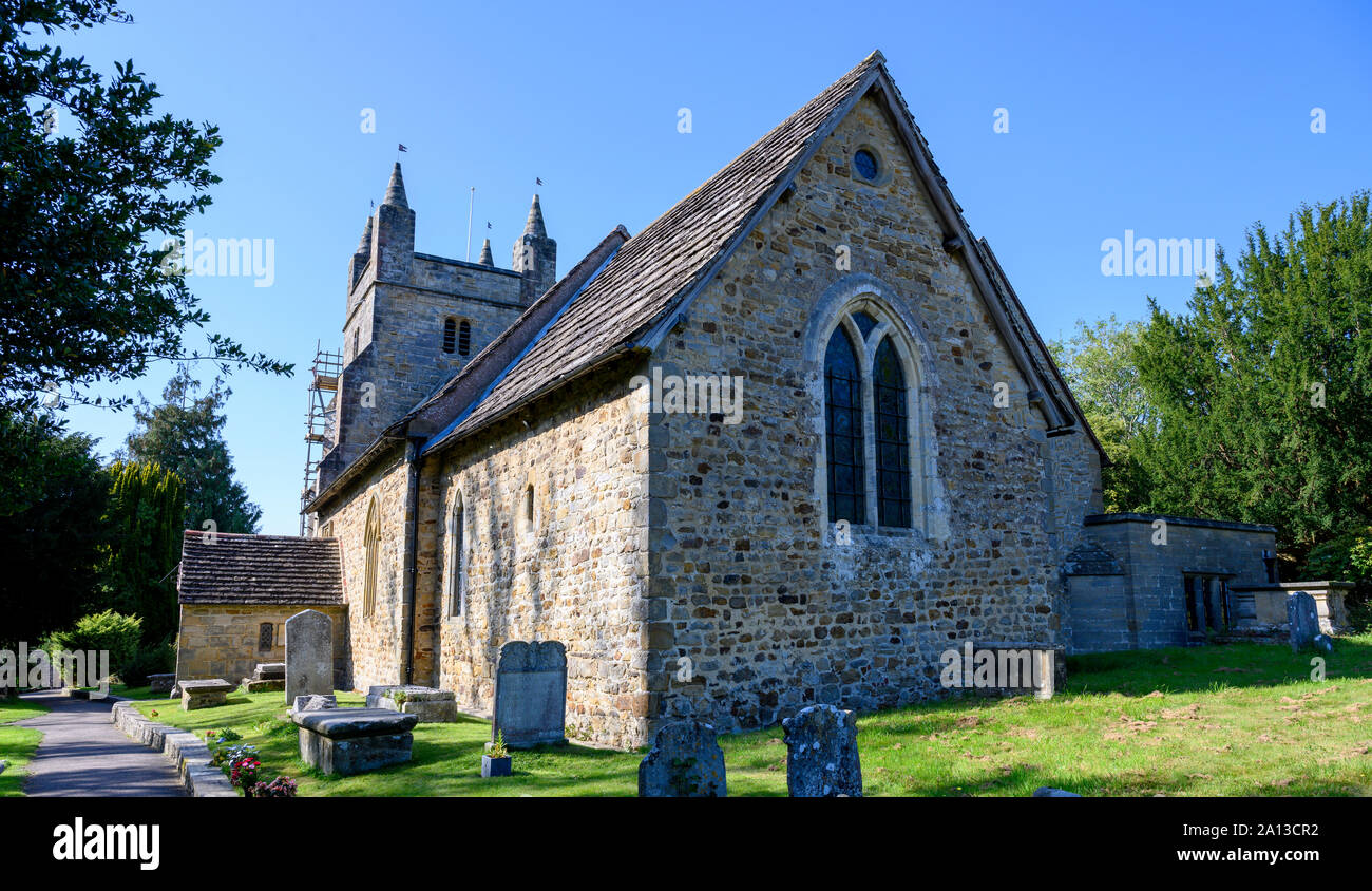 Santa Maria Maddalena la Chiesa Parrocchiale di Bolney, West Sussex, in Inghilterra, Regno Unito Foto Stock