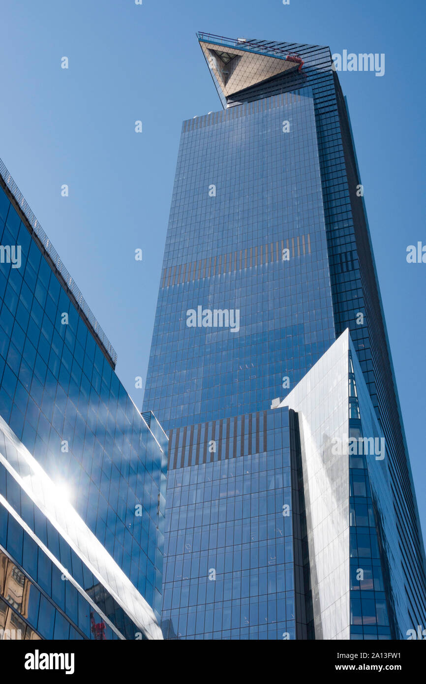 Grattacieli in cantieri di Hudson in New York City, Stati Uniti d'America Foto Stock