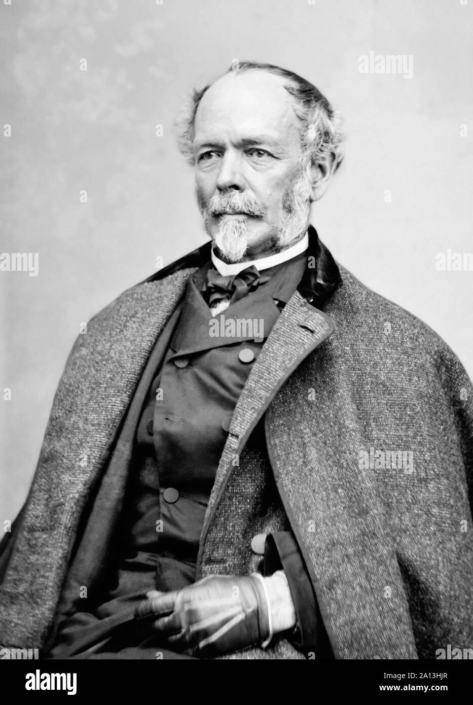 Ritratto del generale confederato Joe Johnston. Foto Stock