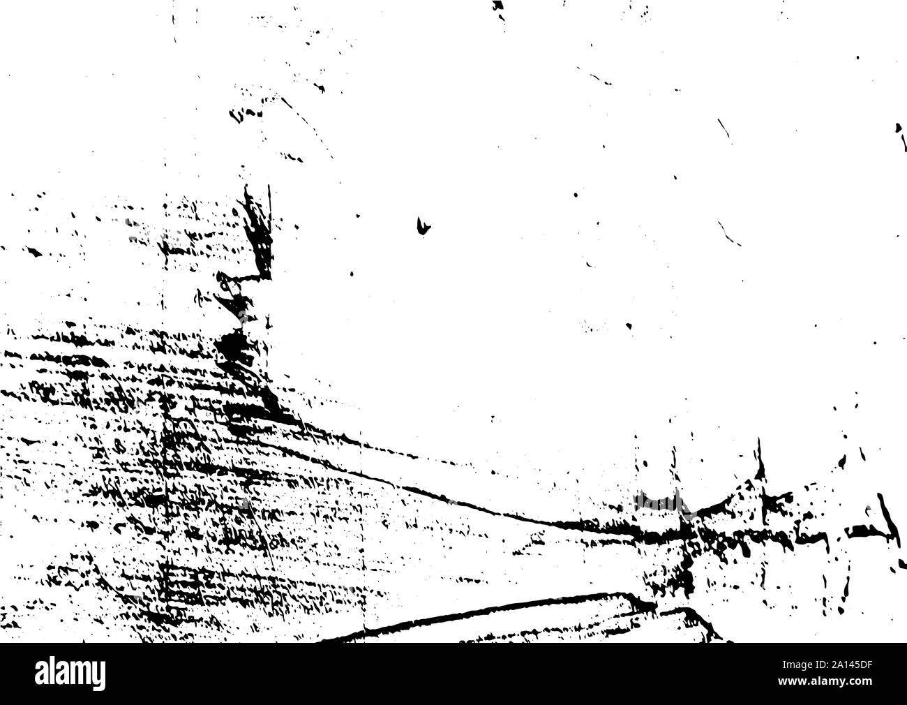 Bianco e nero grunge. Sovrapposizione di emergenza texture. Abstract la polvere dalla superficie ruvida e muro sporco il concetto di sfondo. Illustrazione di emergenza semplicemente luogo ov Foto Stock