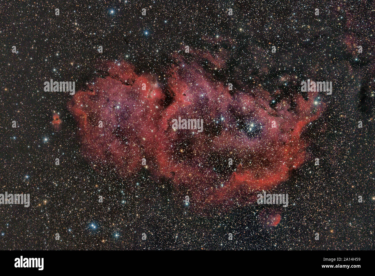 Sh2-199, l Anima nebulosa. Foto Stock