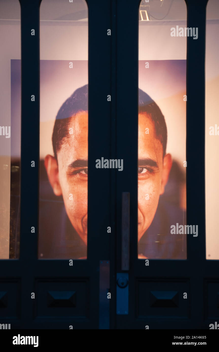 Oslo, Norvegia - 10 dicembre 2009: il Presidente Obama riceve il premio Nobel per la pace Foto Stock