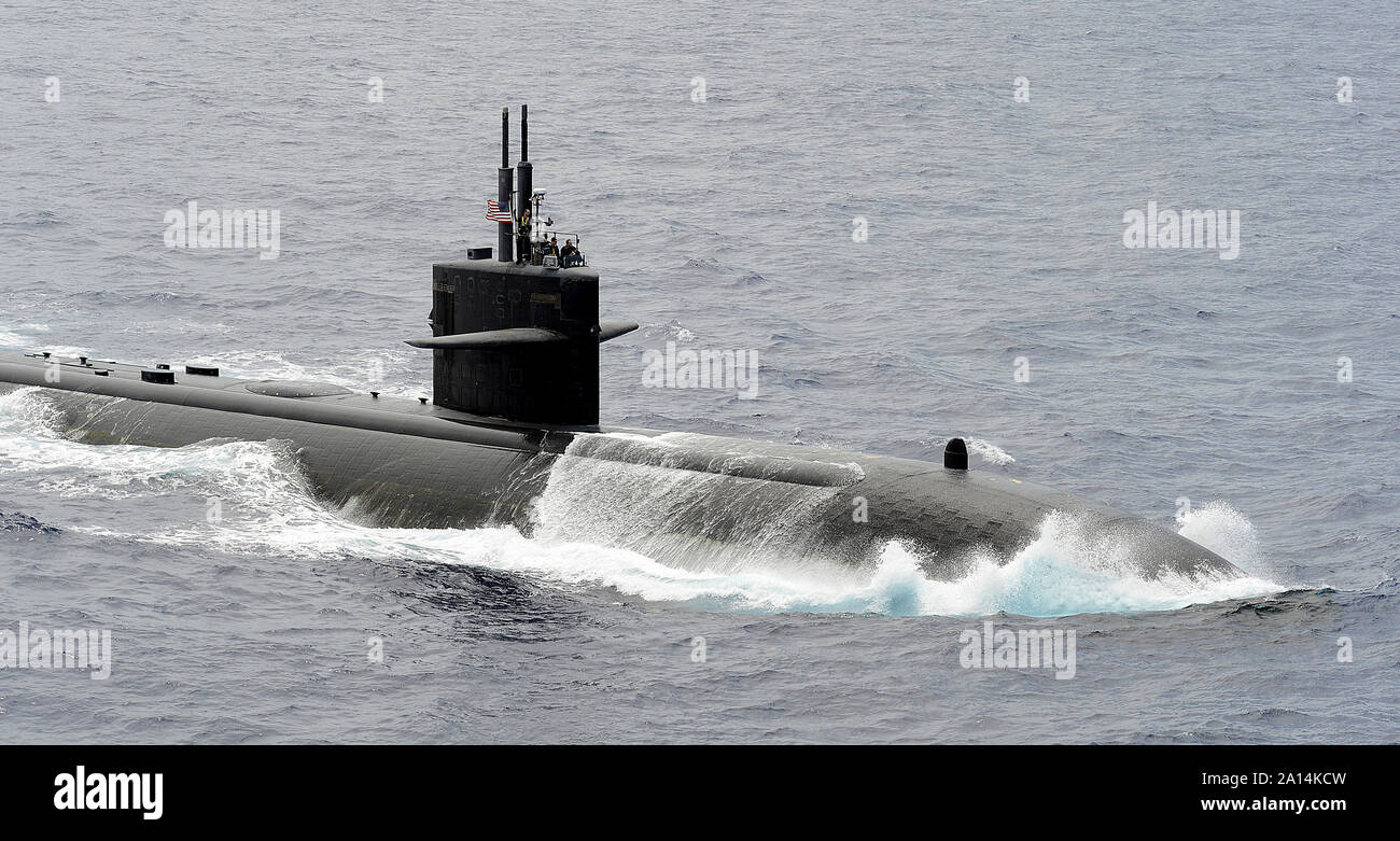 Stati Uniti Navy Los Angeles-class submarine USS Buffalo. Foto Stock