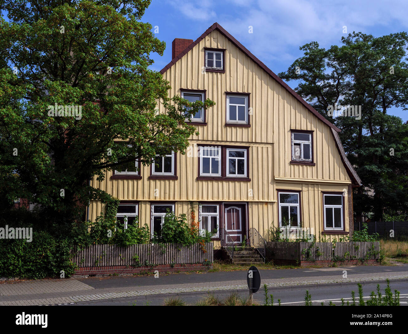 Casa a piazza Thaer, Celle, Bassa Sassonia, Germania, Europa Foto Stock