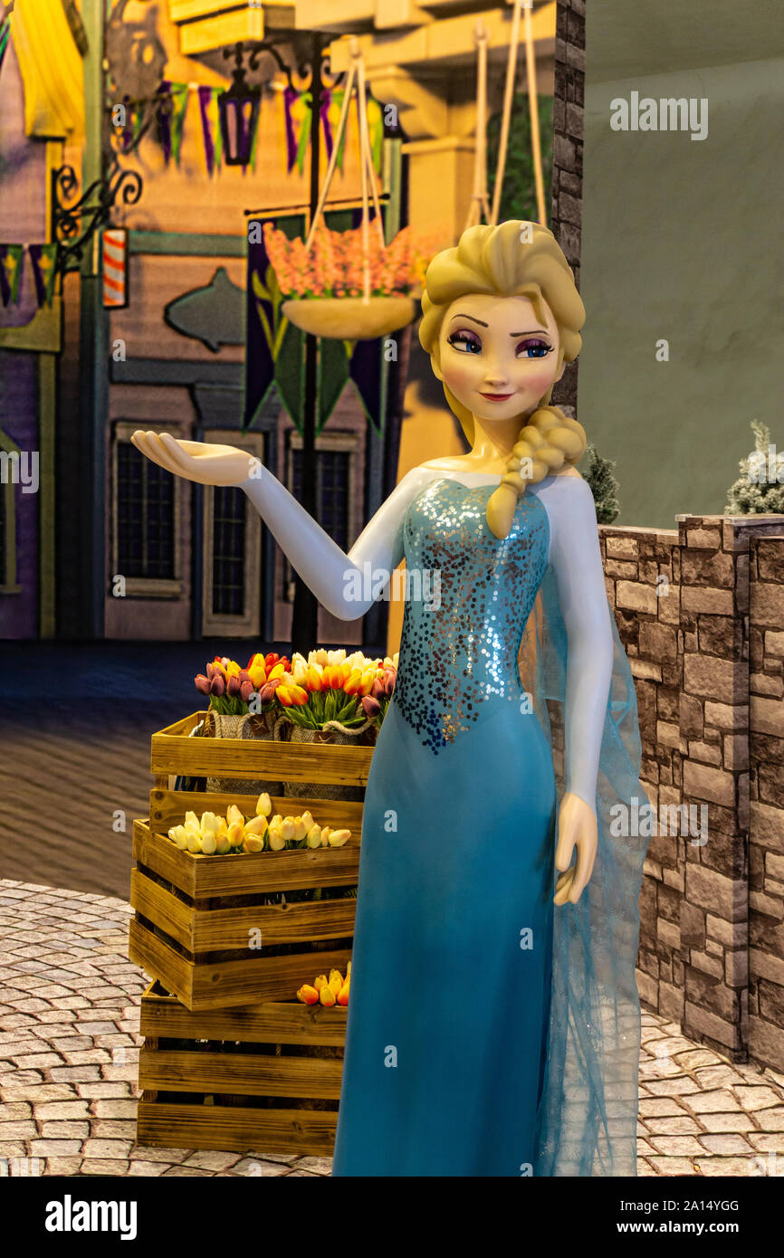 Disney display congelato nella Cina continentale Foto Stock