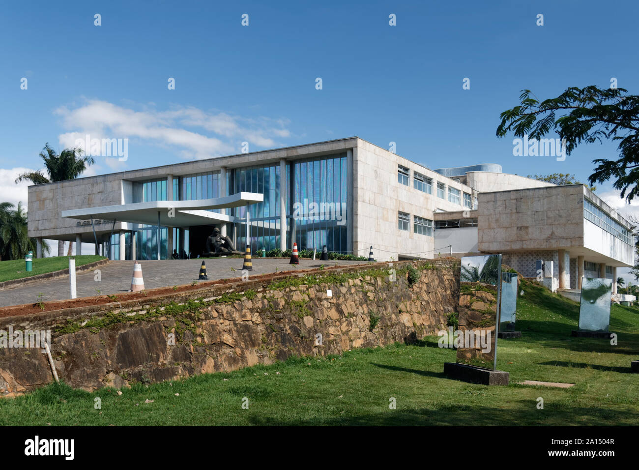 Distretto di Pampulha di Belo Horizonte Foto Stock