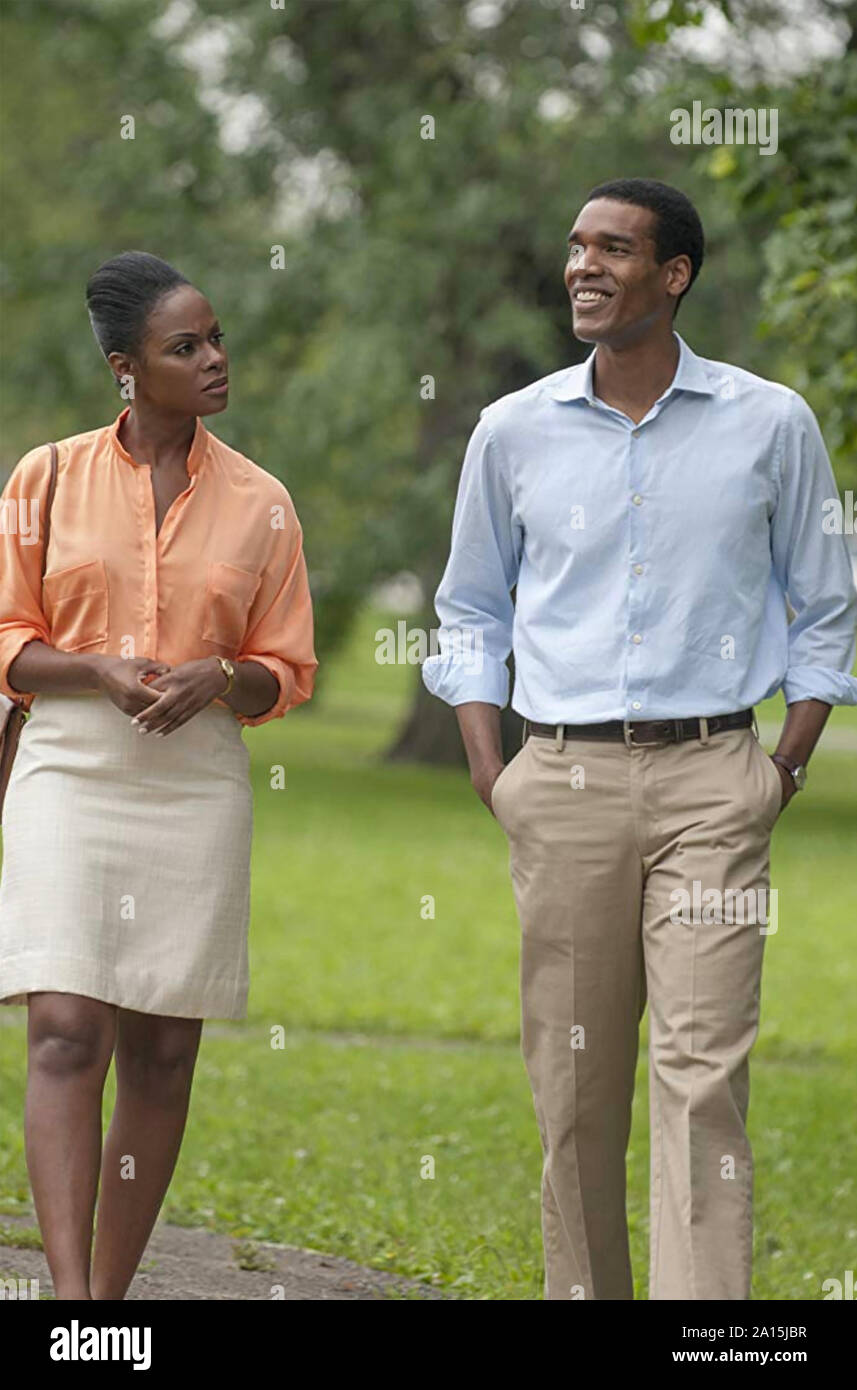 SOUTHSIDE CON VOI 2016 Miramax film con Parker Segatori come Barack Obama e Tika Sumpter come Michelle Foto Stock