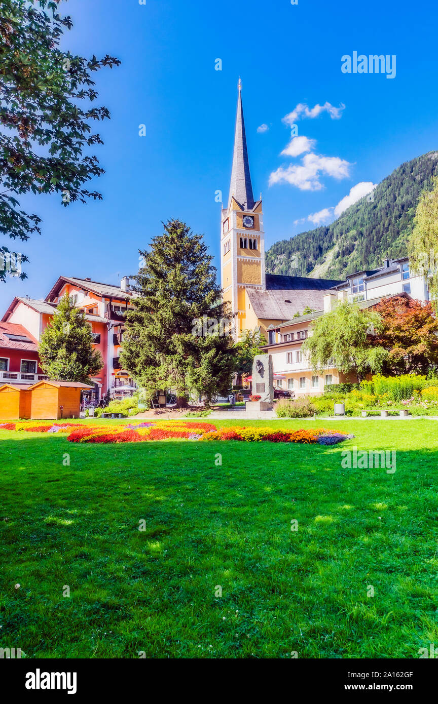 Salisburgo, Austria Membro, Bad Hofgastein, Chiesa di San Nicola Foto Stock
