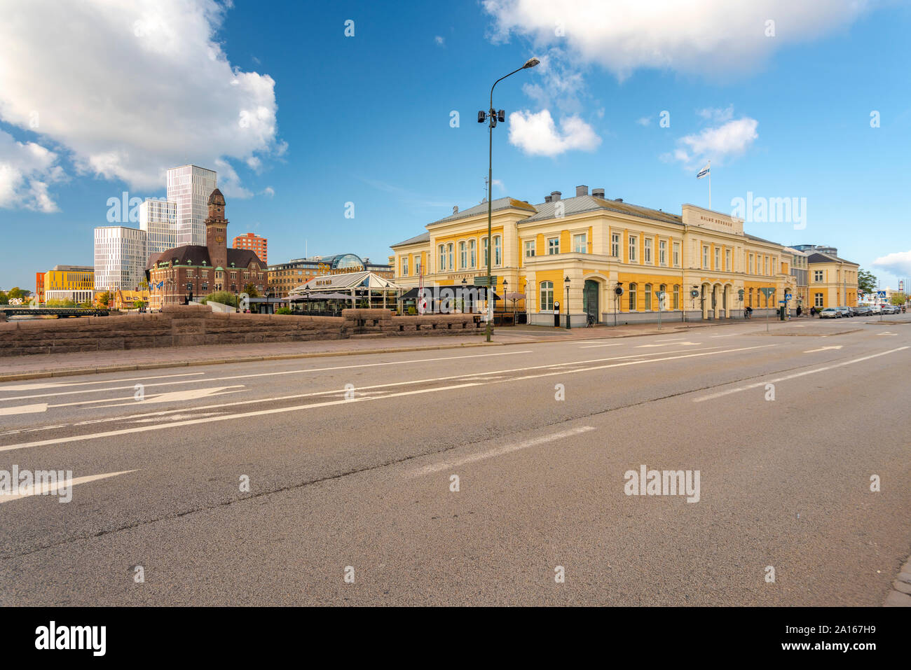 La Svezia, Malmo, centro città Foto Stock