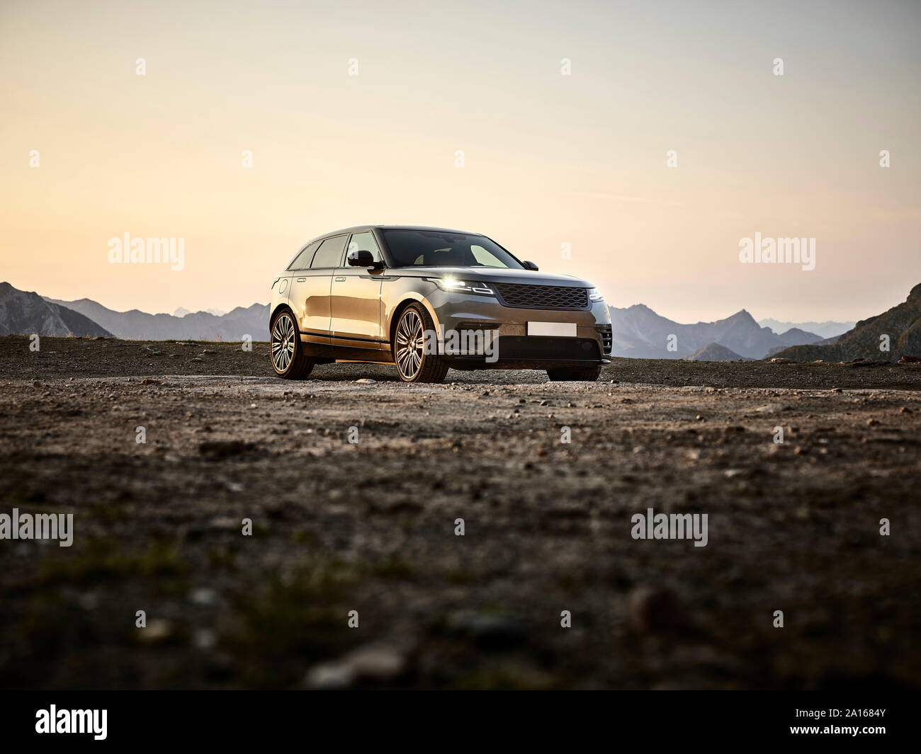 Sport Utility Vehicle, Tirolo, Austria Foto Stock