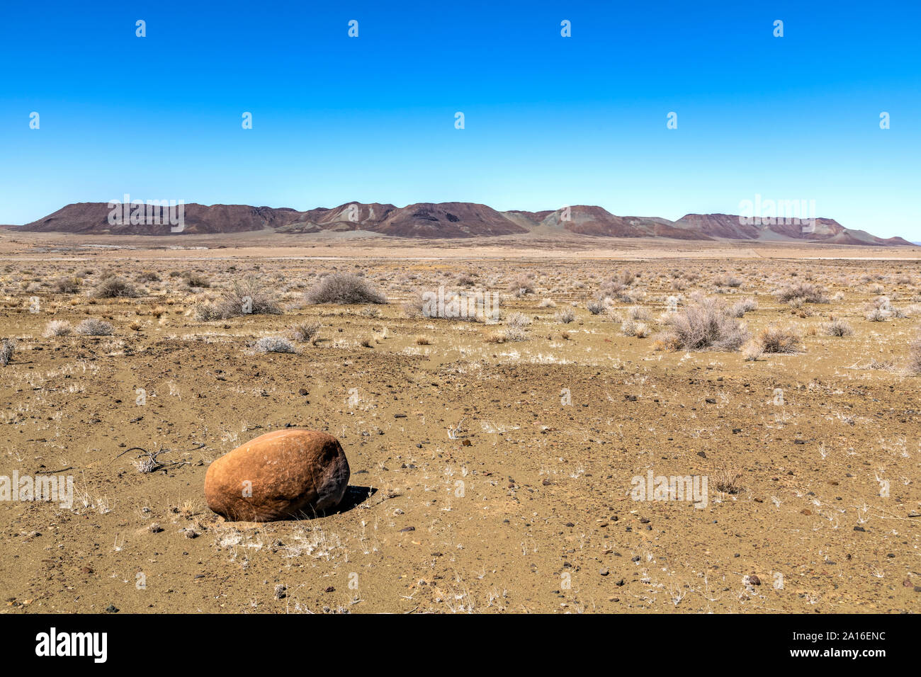 Il paesaggio del deserto, Grunau, Karas, Namibia Foto Stock
