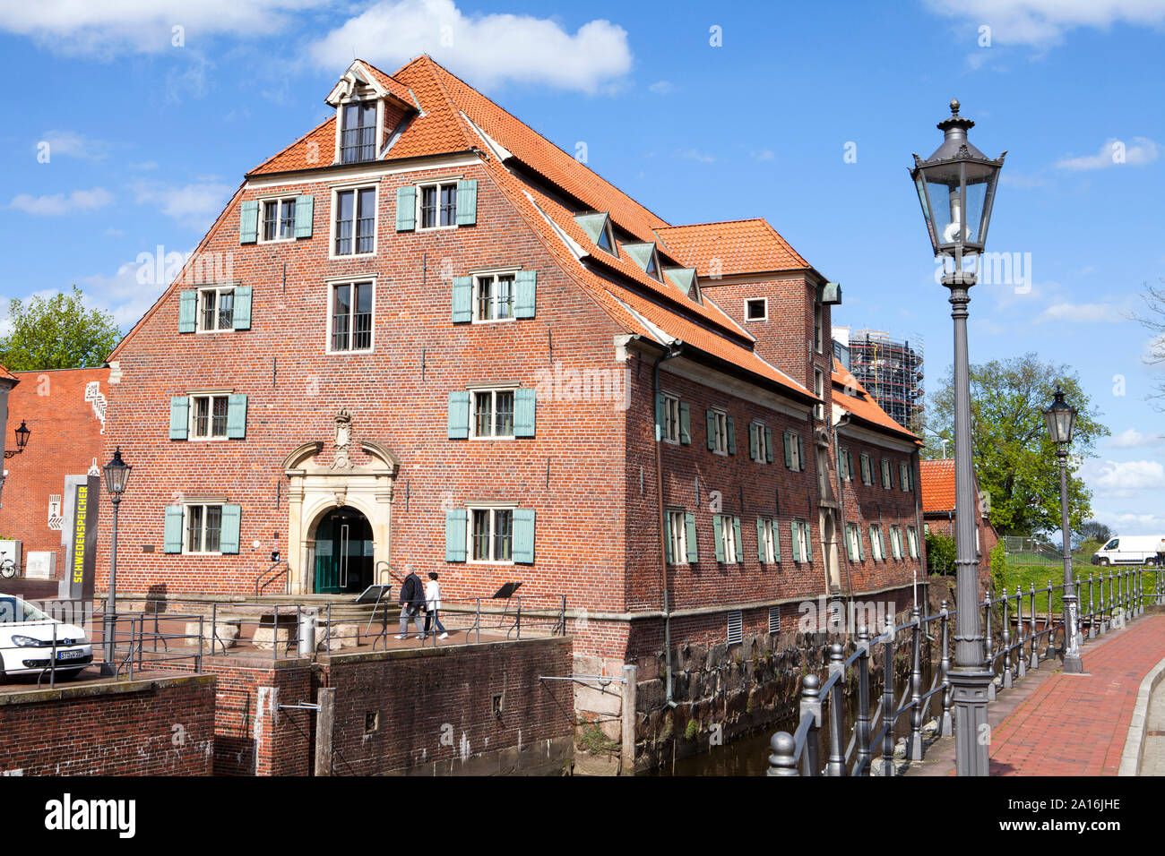 Il magazzino svedese Museum, Stade, Bassa Sassonia, Germania, Europa Foto Stock