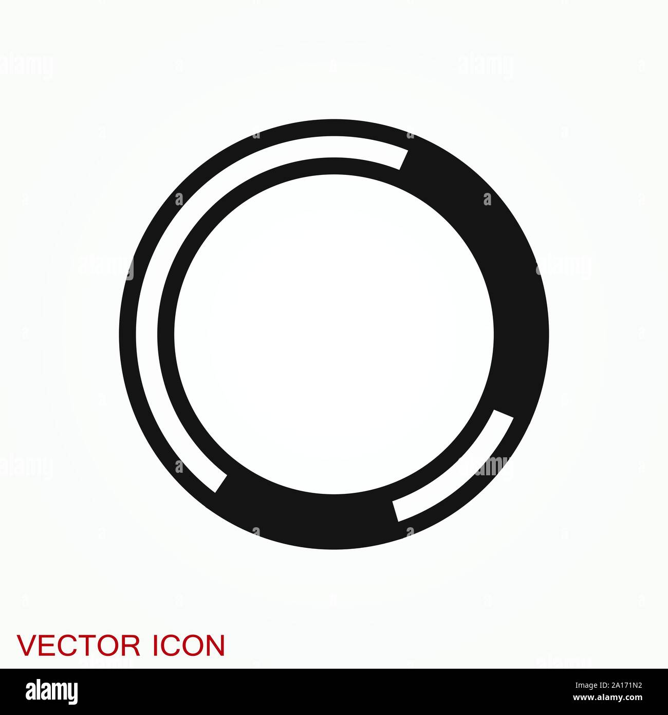 Grafico e icona diagramma. Analisi e simboli aziendali. Illustrazione Vettoriale