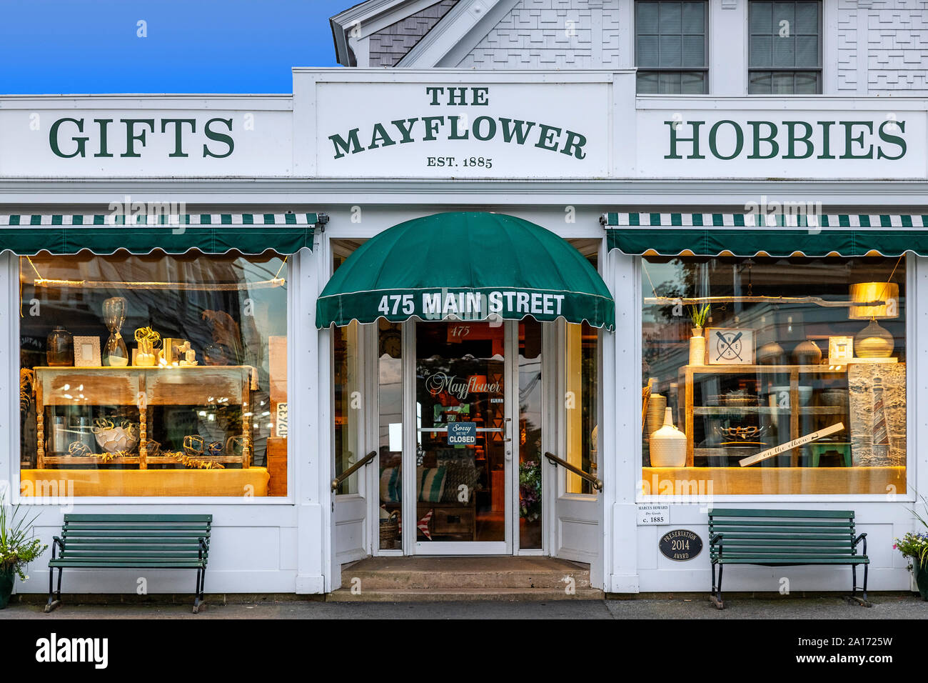 L'affascinante Mayflower regali, Chatham, Cape Cod, Massachusetts, STATI UNITI D'AMERICA. Foto Stock