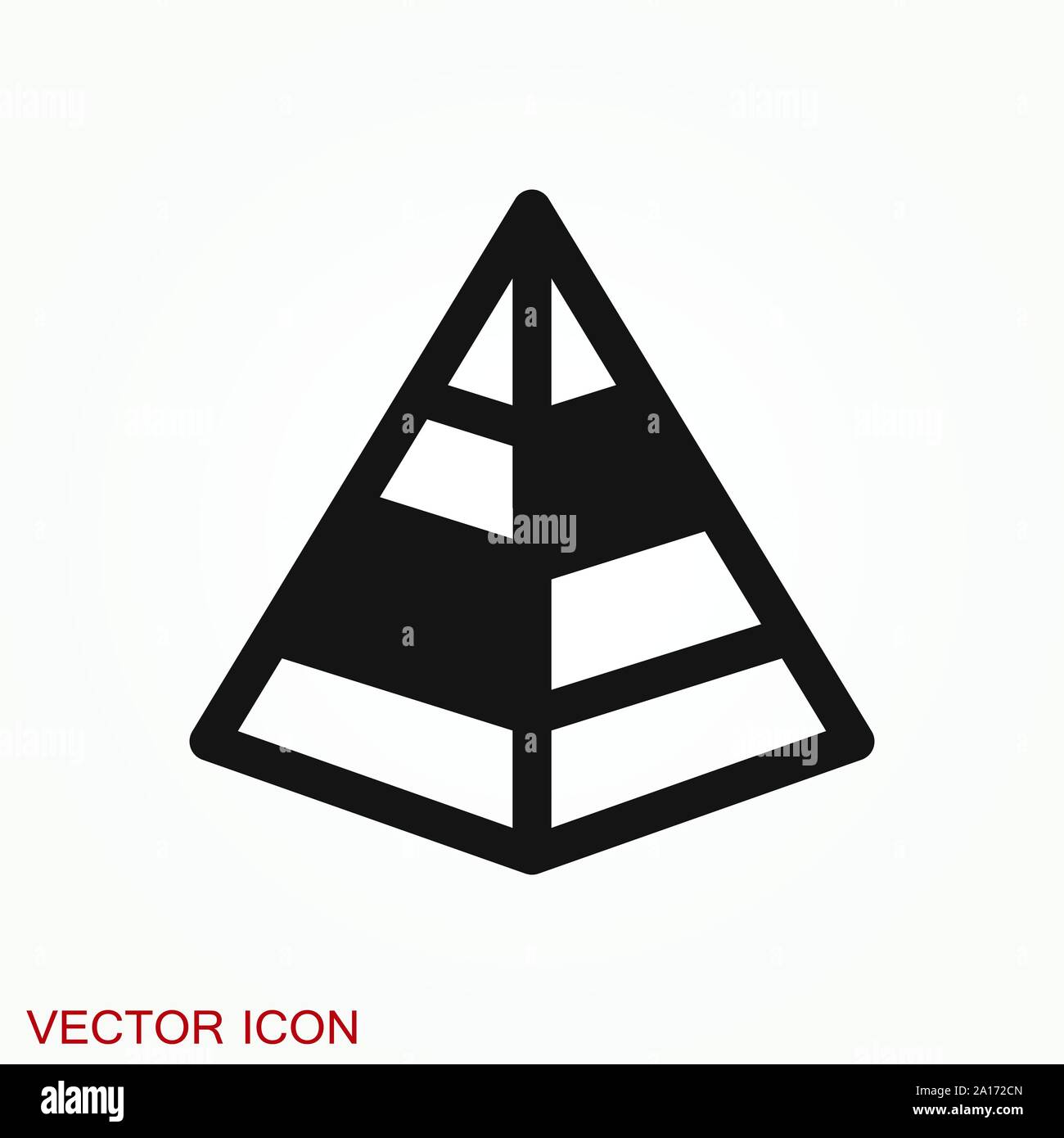 Grafico e icona diagramma. Analisi e simboli aziendali. Illustrazione Vettoriale