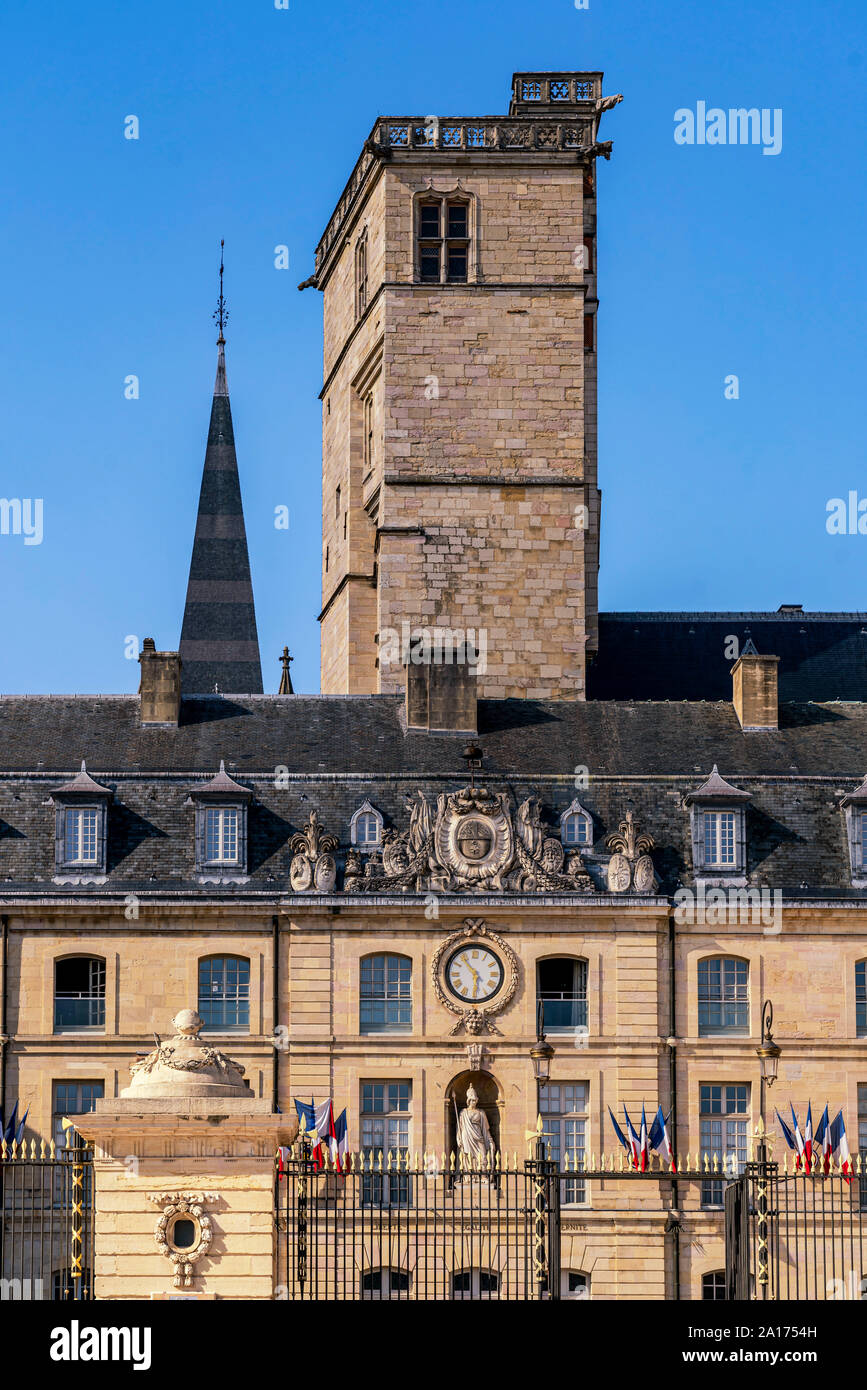 Le palais des Ducs de Bourgogne, ducs palace, Place de la Libération, Borgogna, Francia Foto Stock