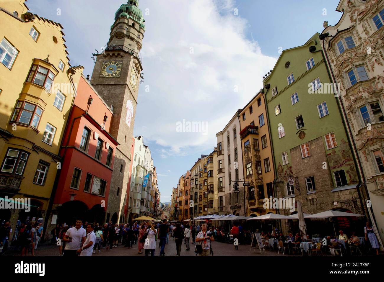 Innsbruck, Valle Inn, Tirolo, Austria. Foto Stock