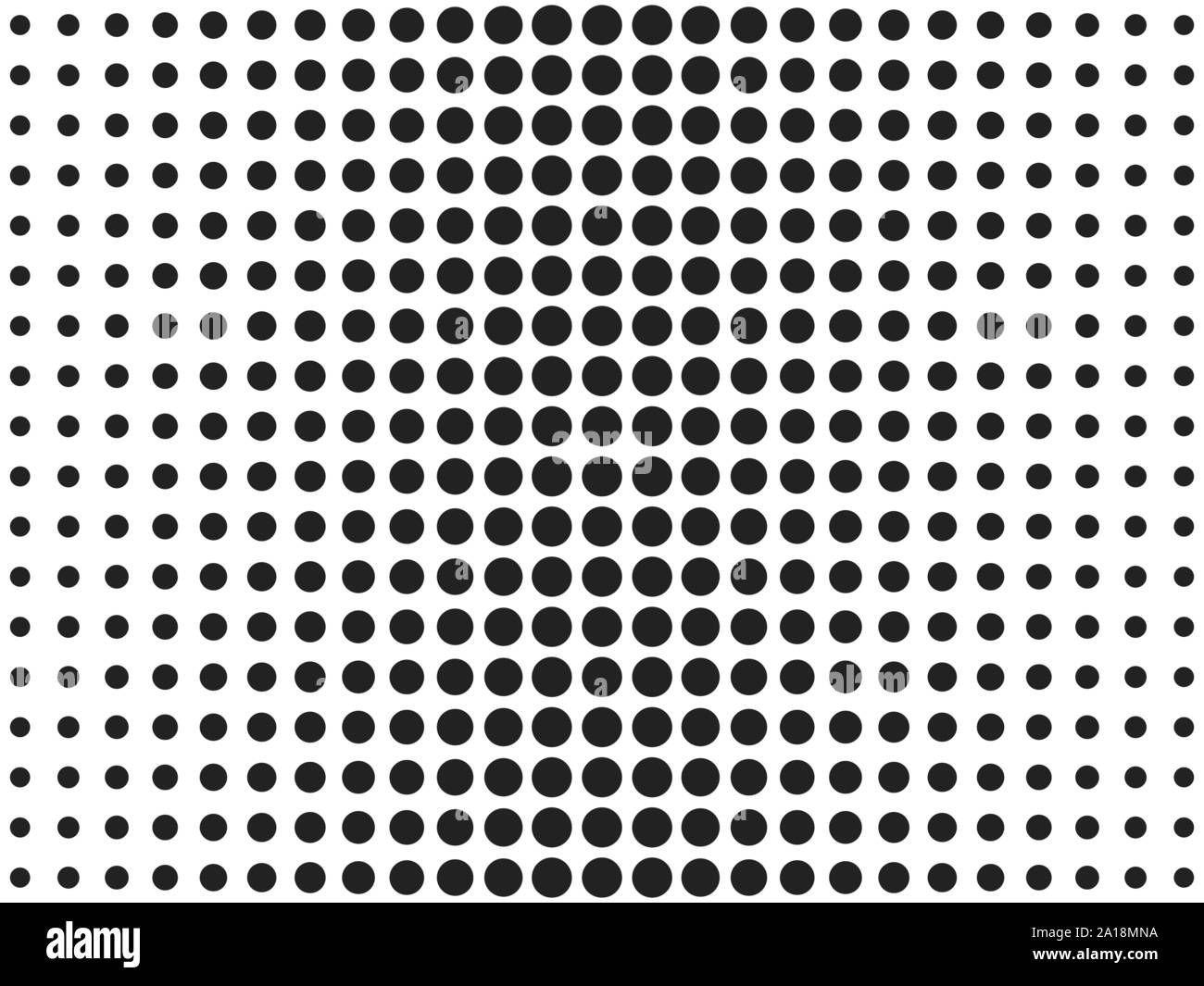 Mezzitoni, cerchi, punti, modello di transizione. Illustrazione Vettoriale. Illustrazione Vettoriale