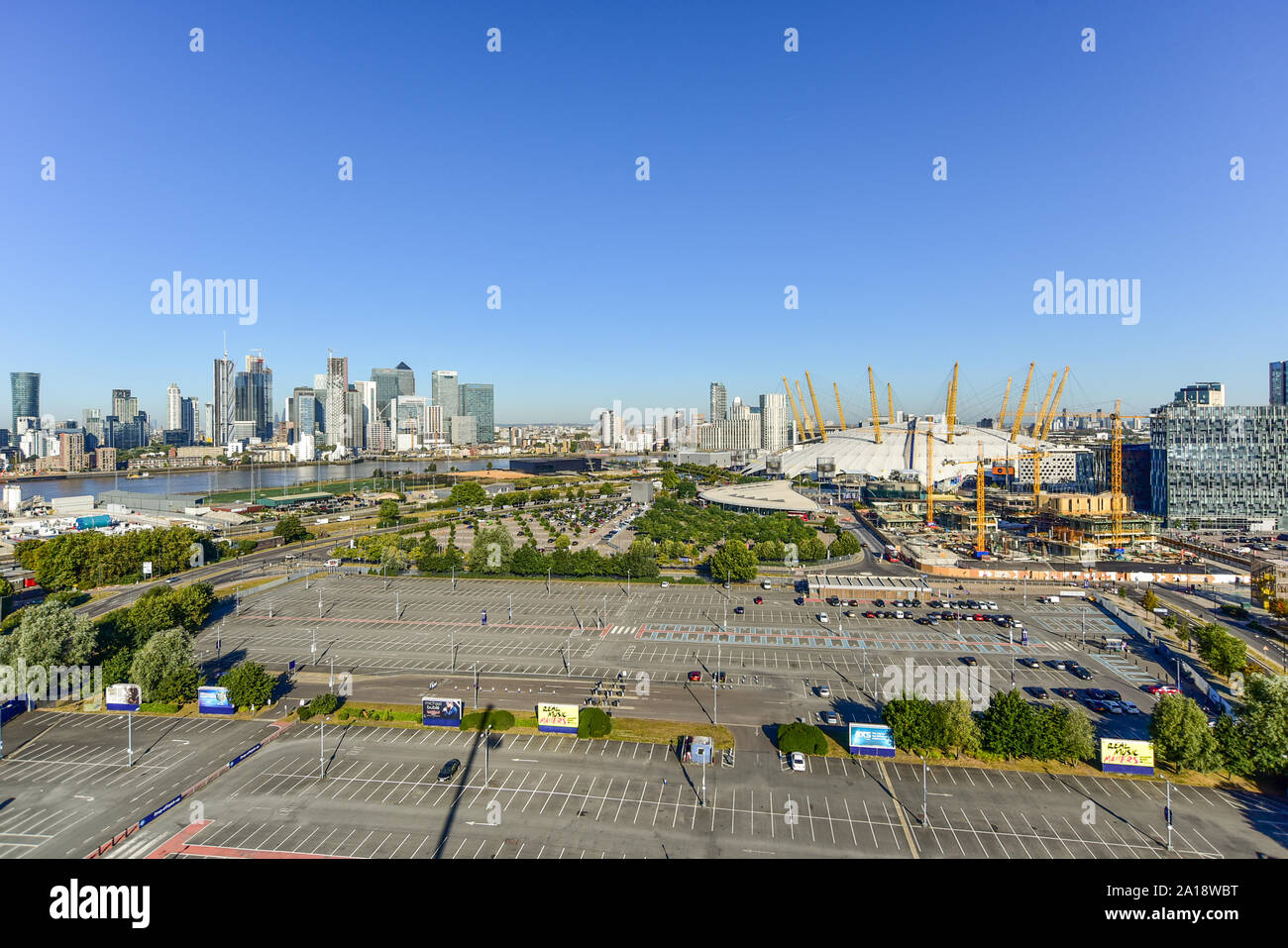 O2 Arena di Londra Foto Stock