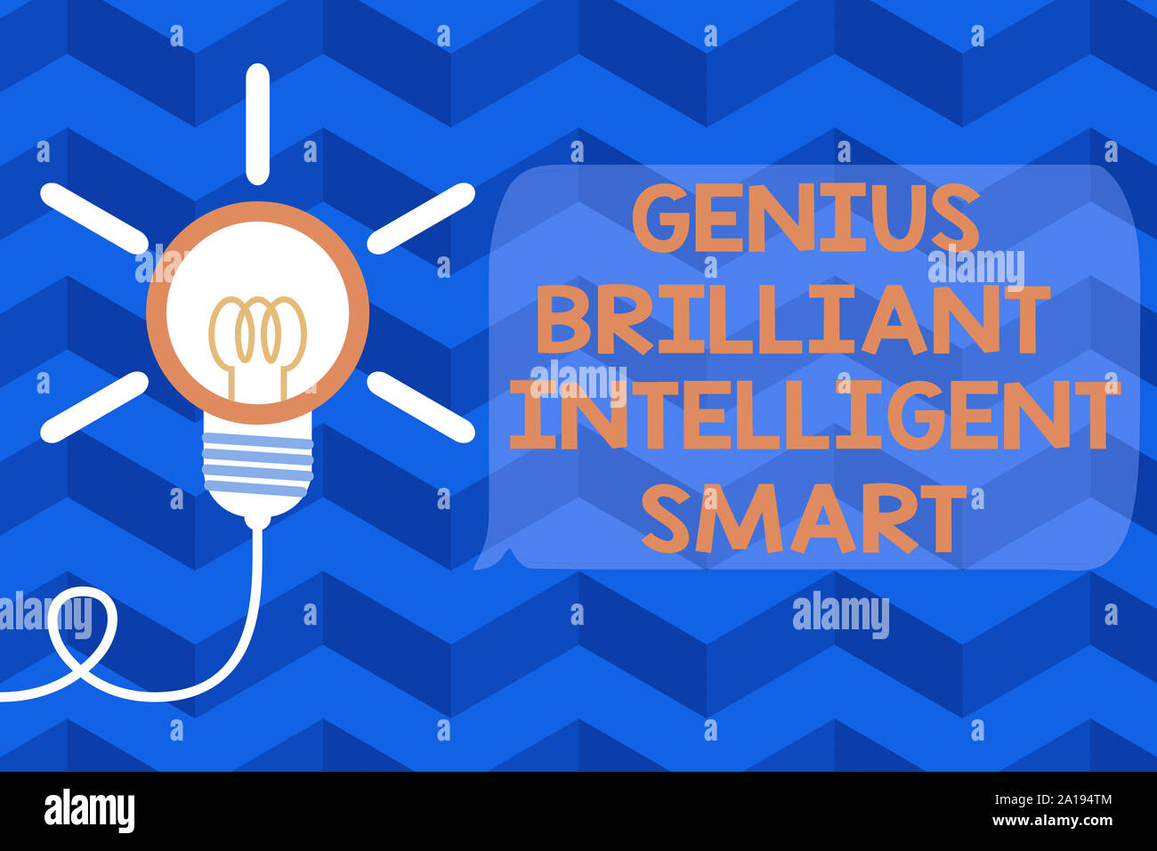Segno di testo che mostra il Genius brillante Smart intelligente. Business photo testo luminoso intelligente intelligenza conoscenza grande idea lampadina. Tornitura di successo Foto Stock