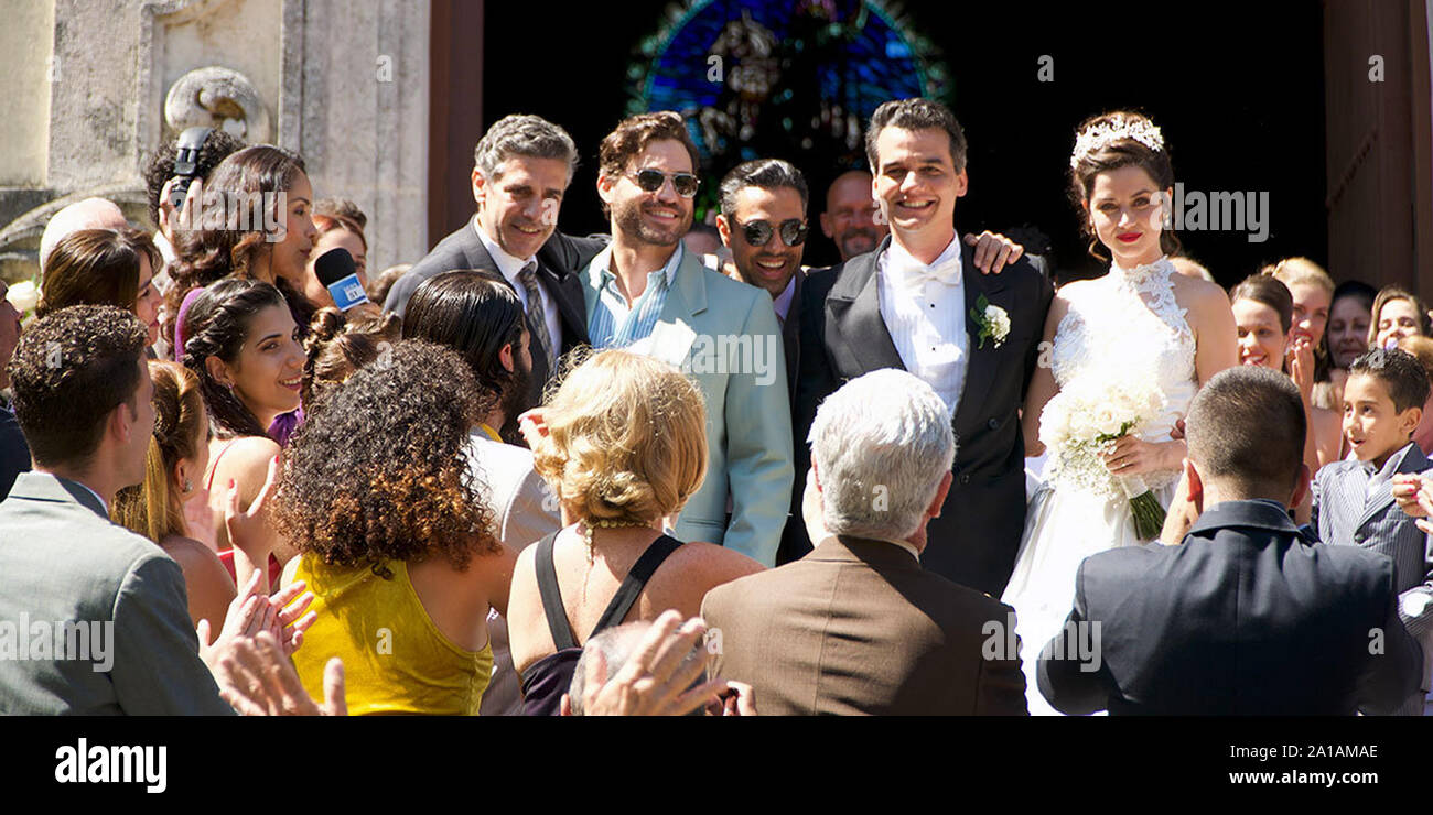 Rete di Vespa è un film di fiction scritto e diretto da Olivier Assayas, basato sulla storia dei cinque cubani. Esso stelle Penélope Cruz, Édgar Ramírez, Ernesto Ruíz Faxas, Wagner Moura, Gael García Bernal, Adria Arjona, Ana de Armas e Leonardo Sbaraglia. Questa fotografia è fornito per il solo uso editoriale ed è il copyright del film company e/o il fotografo designato assegnato dal film o società di produzione. Foto Stock