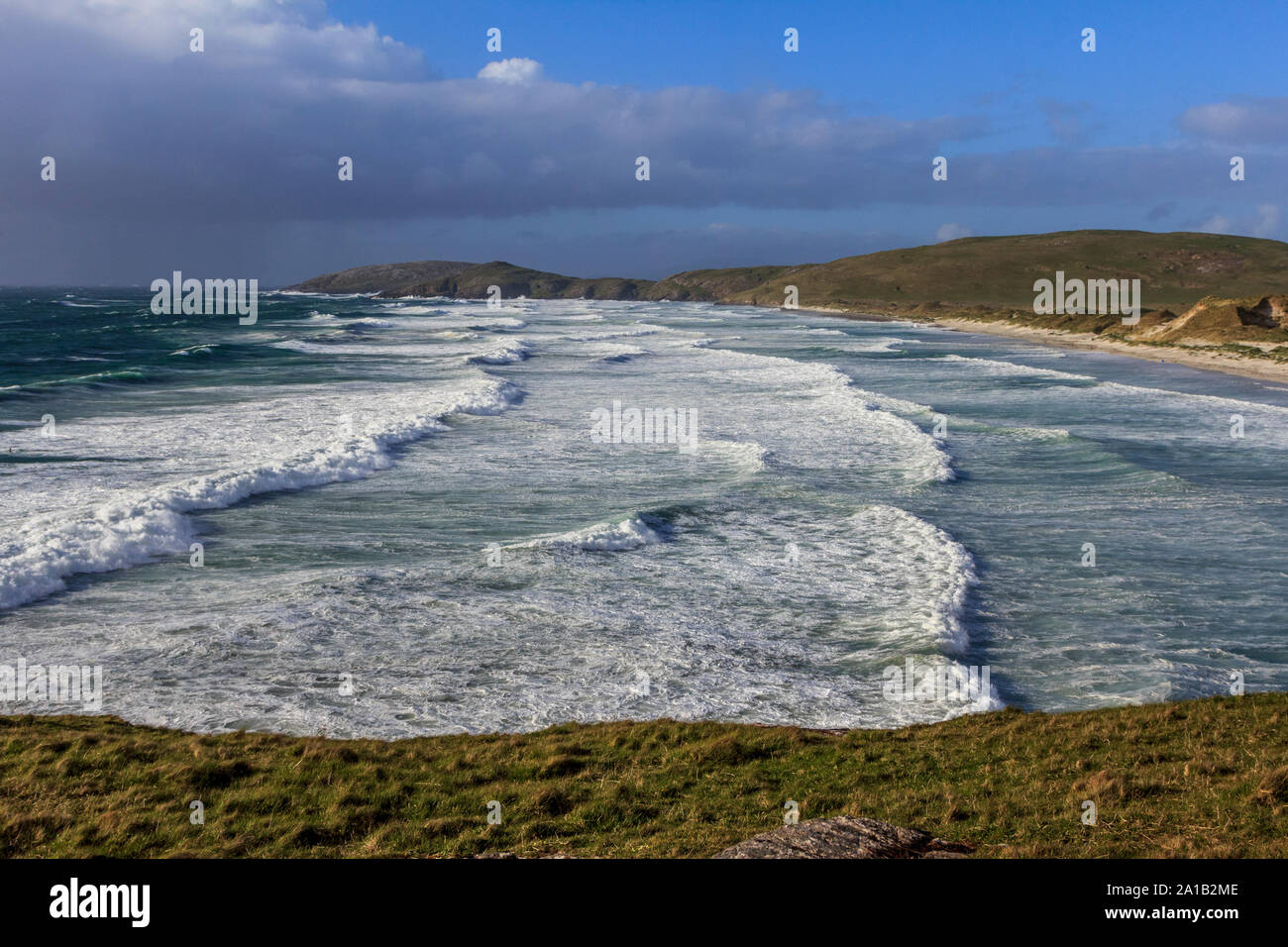 Isle of Barra, Western Isles, Ebridi Esterne, Scozia, UK UE Foto Stock