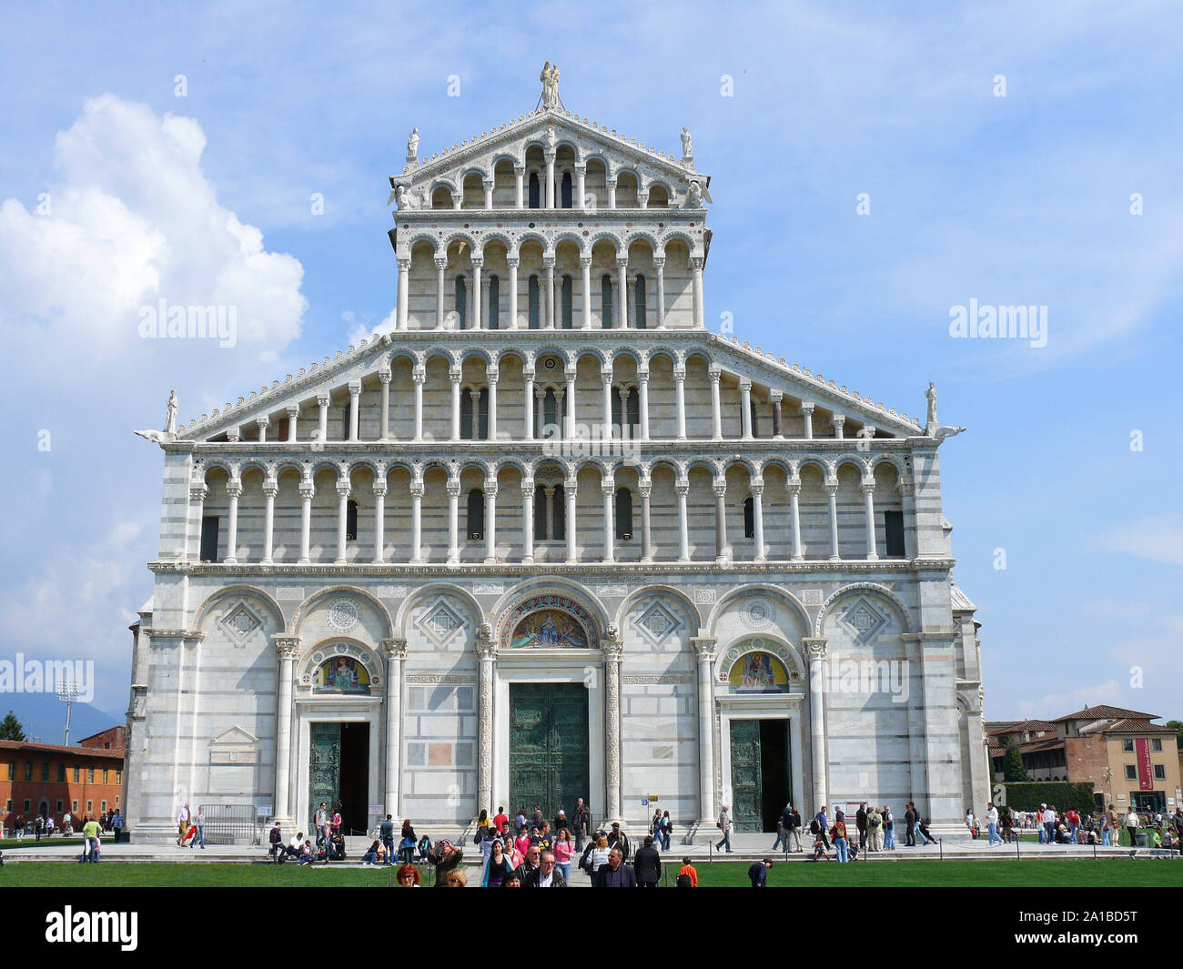 Duomo di Pisa,Piazza dei Miracoli, la Piazza dei Miracoli, Piazza del Duomo, Piazza Duomo Pisa, Toscana, Toscana, Italia, Europa, Sito del Patrimonio Mondiale Foto Stock
