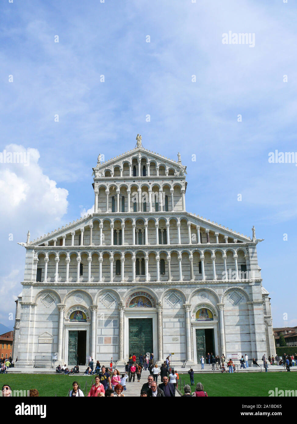 Duomo di Pisa,Piazza dei Miracoli, la Piazza dei Miracoli, Piazza del Duomo, Piazza Duomo Pisa, Toscana, Toscana, Italia, Europa, Sito del Patrimonio Mondiale Foto Stock
