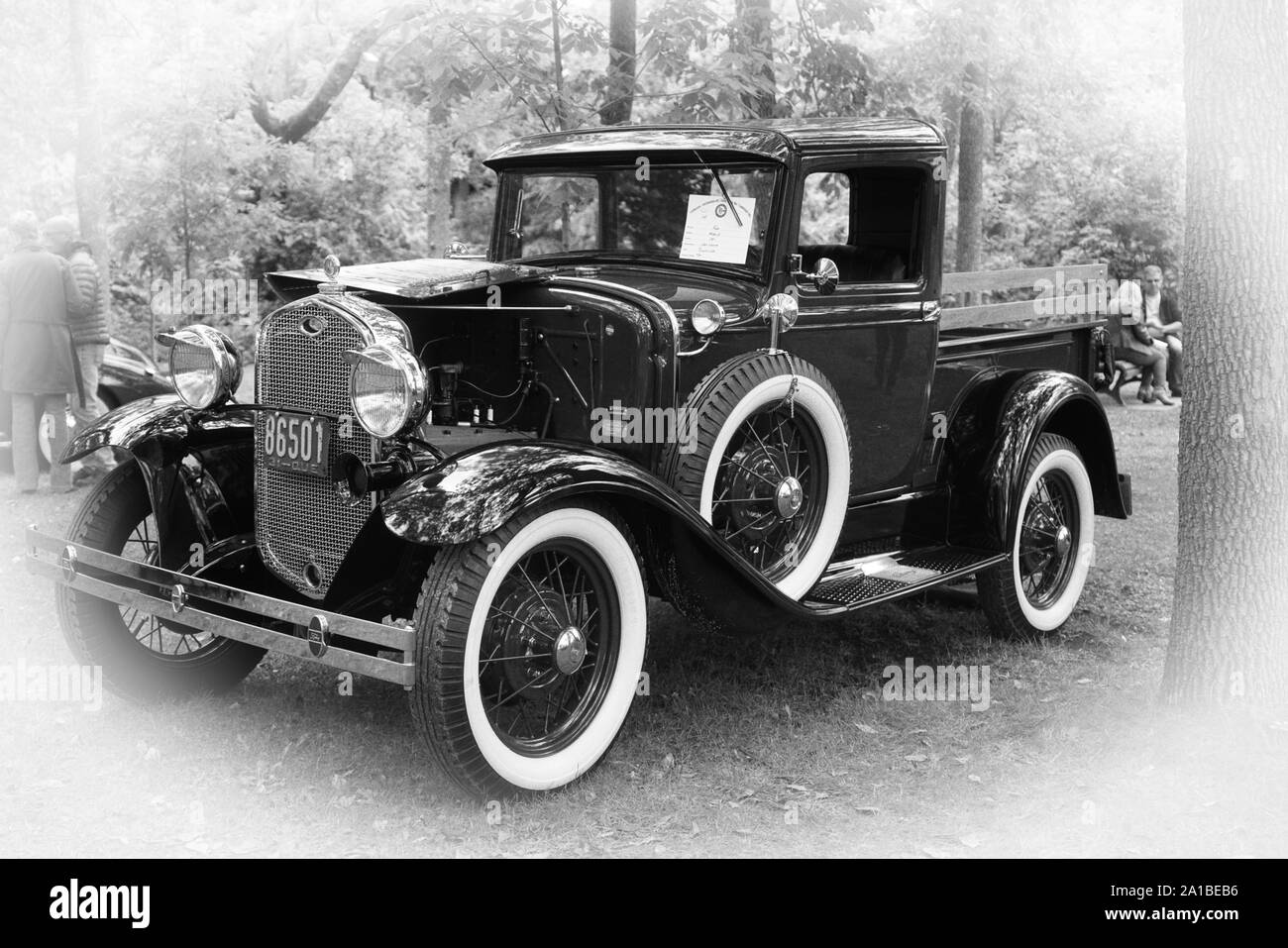 Montréal, Québec, Canada,settembre modello 8,2019.1931 una Ford vintage automobile in Terrebonne,Quebec,Canada.Credit:Mario Beauregard/Alamy News Foto Stock