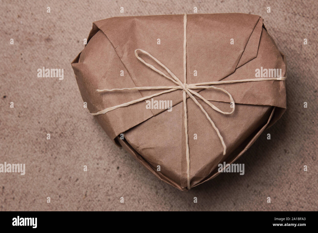 Marrone carta da imballo box Foto Stock