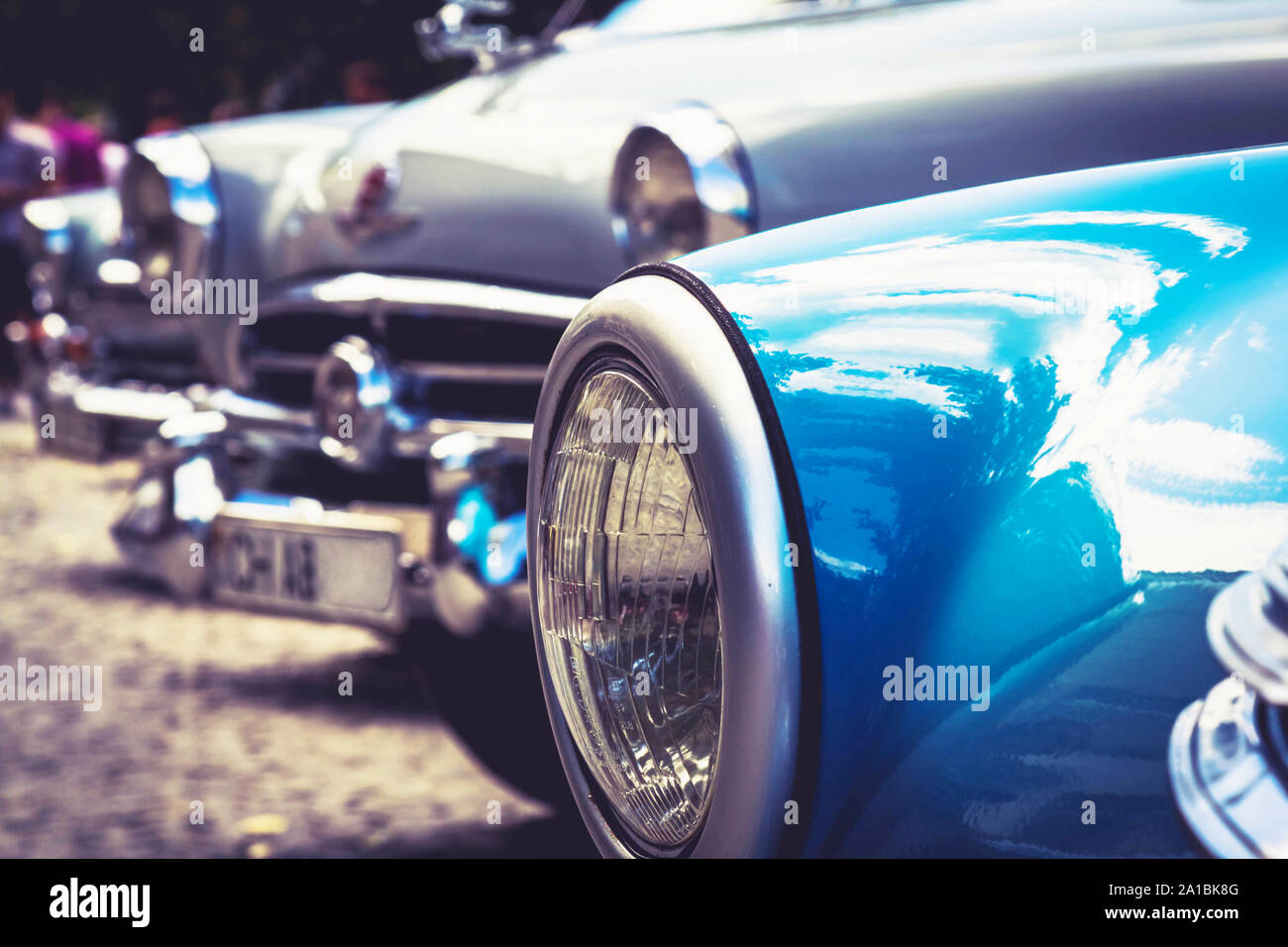 Vintage retrò automobile Foto Stock