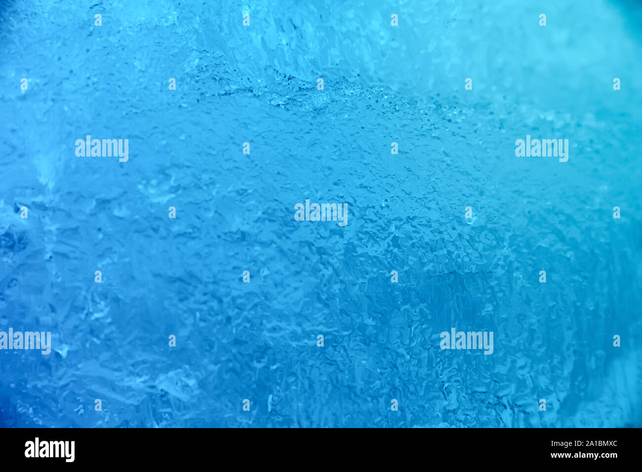 Il ghiaccio rark sfondo blu Foto Stock