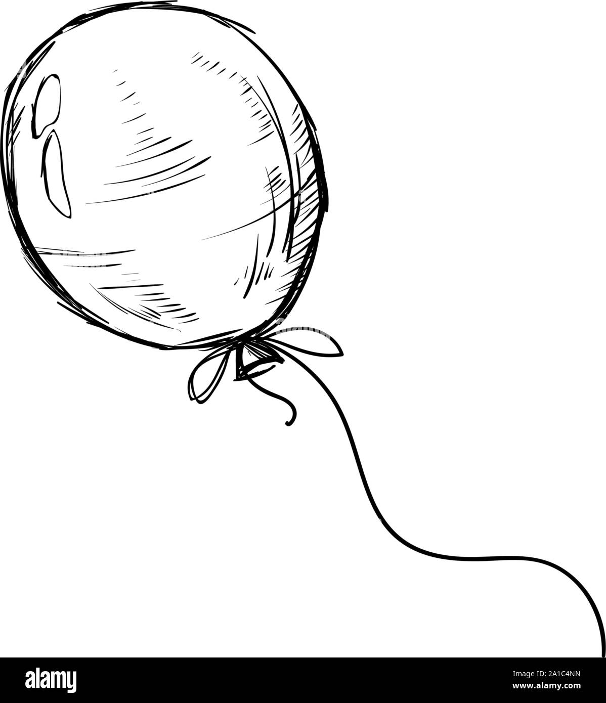 Balloon drawing Immagini senza sfondo e Foto Stock ritagliate - Alamy