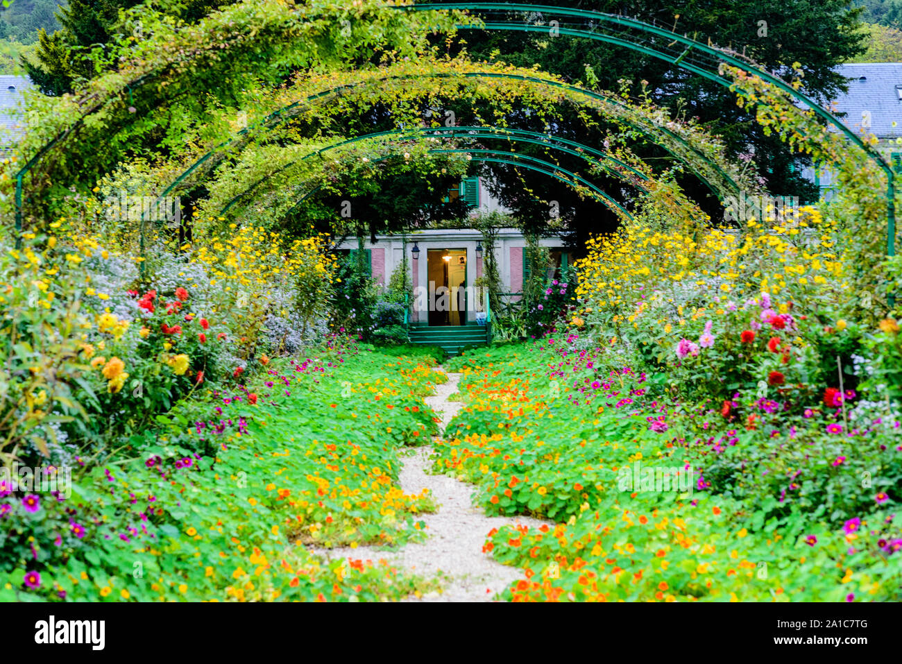 Claude Monet Giverny, Francia Foto Stock