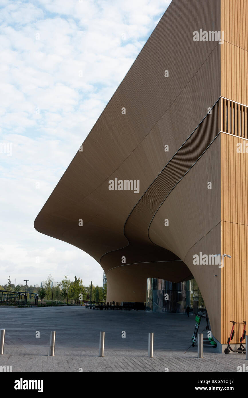 Biblioteca centrale Oodi in Helsinki Finlandia Foto Stock