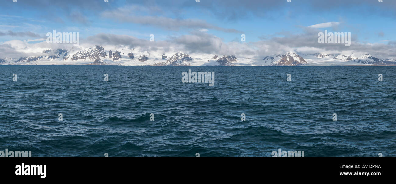 Sarstangen, il Principe Charles Foreland isola, isola Spitsbergen, arcipelago delle Svalbard, Norvegia Foto Stock