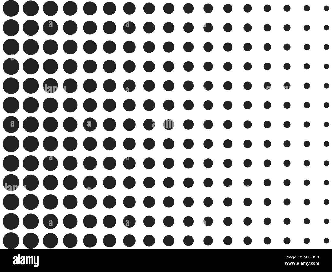 Mezzitoni, cerchi, punti, modello di transizione. Illustrazione Vettoriale. Illustrazione Vettoriale