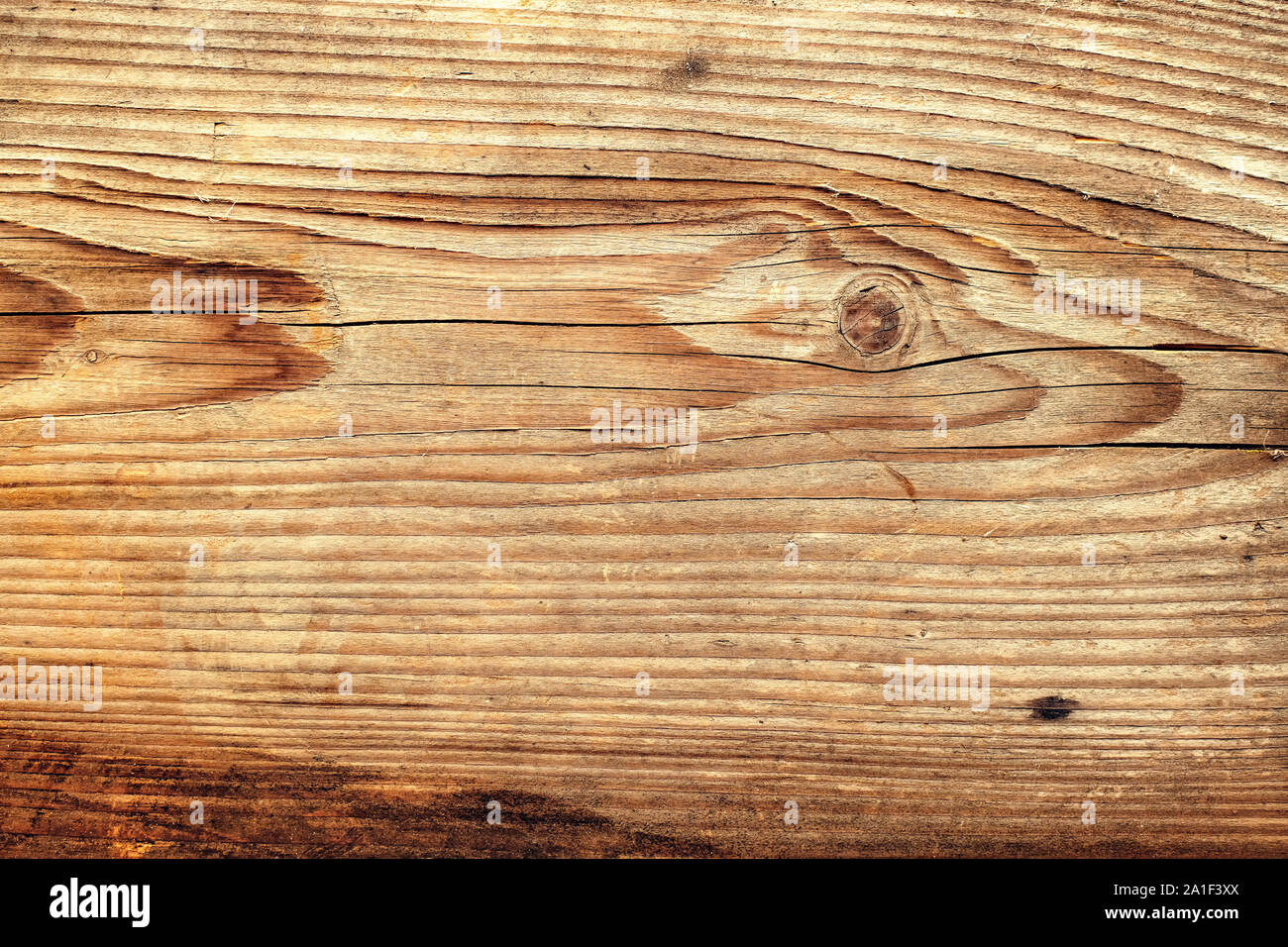 Sfondo di legno vecchio, incrinato weathered Tavoloni Quercia texture di superficie Foto Stock