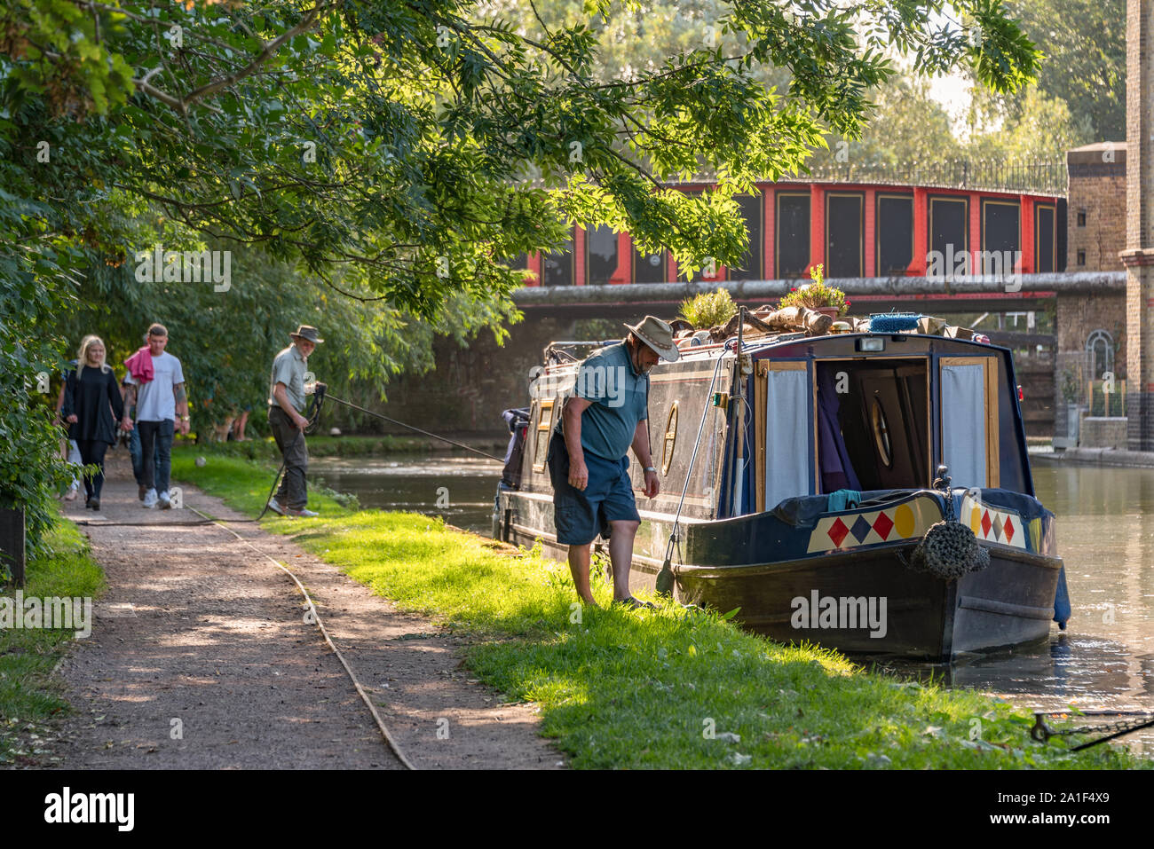 Ormeggio a Berkhamsted Foto Stock