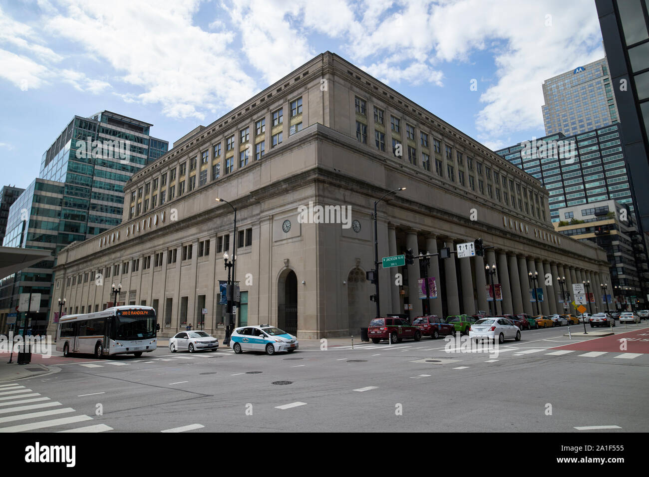 La Union Station di chicago, illinois, Stati Uniti d'America Foto Stock