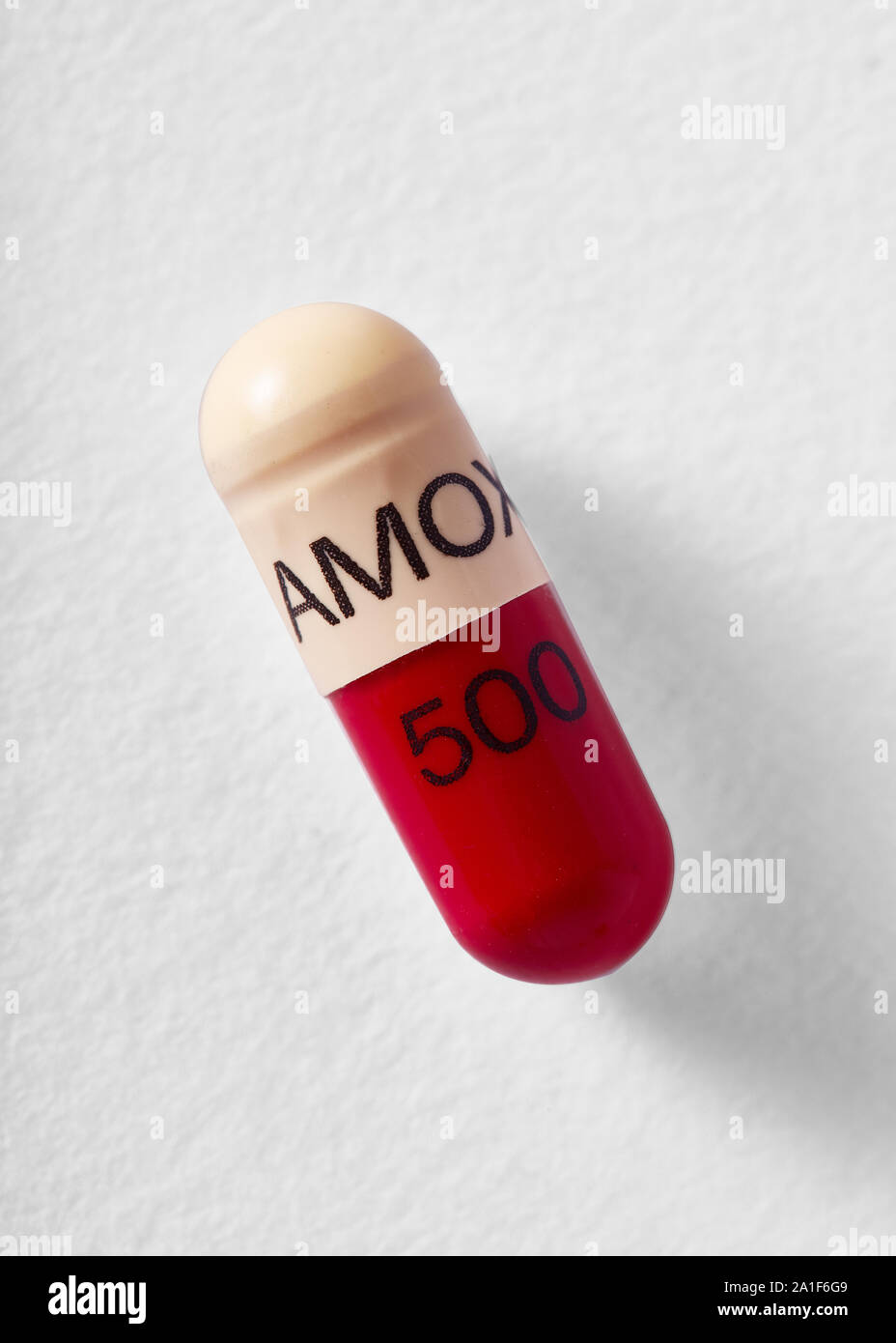 Amoxicillina capsule Foto Stock