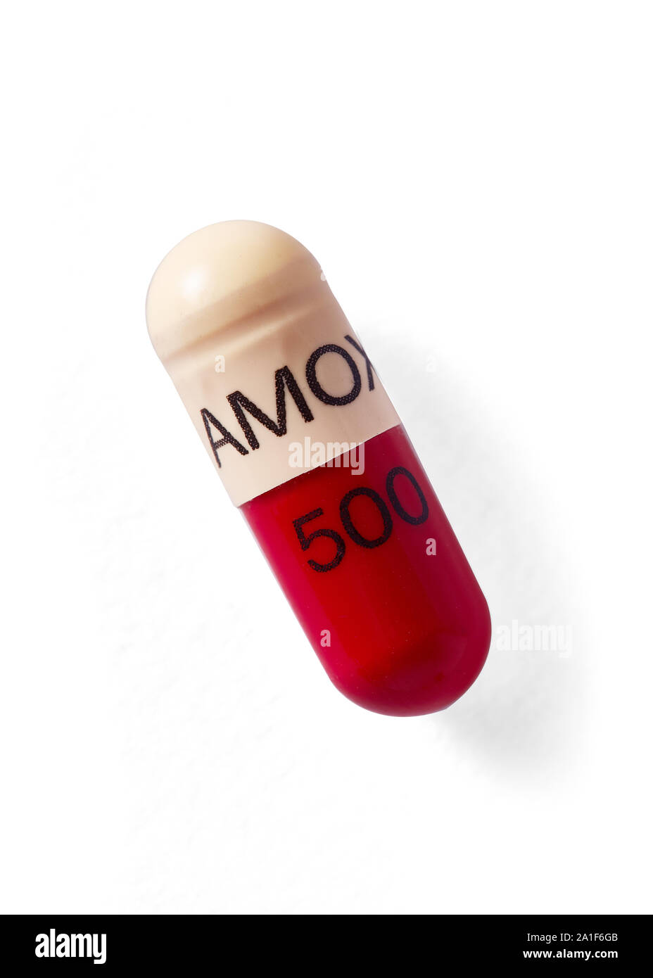 Amoxicillina capsule Foto Stock