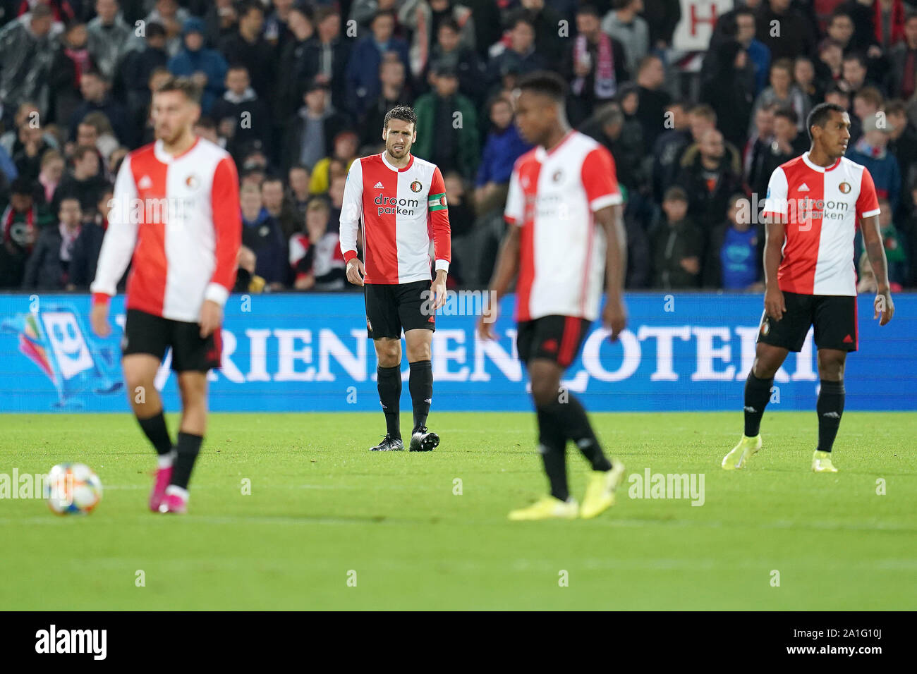 ROTTERDAM - Feyenoord - AZ , Calcetto , Eredivisie , Feijenoord Stadium De Kuip , 26-09-2019 , stagione 2019/2020 , Feyenoord player Eric Botteghin Foto Stock