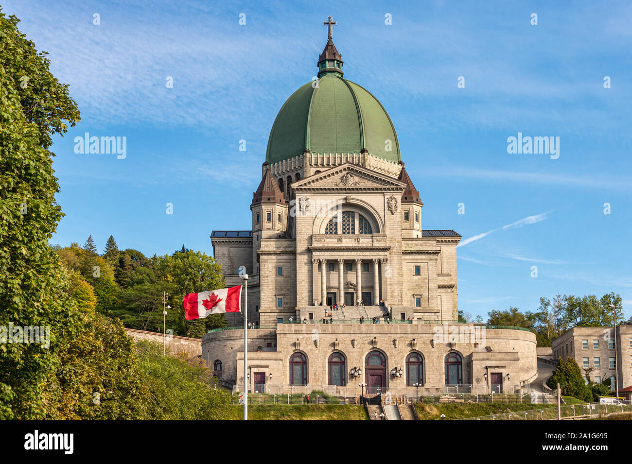Montreal, CA - 19 Settembre 2019: San Giuseppe oratorio Foto Stock