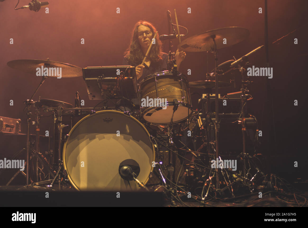 La grande luna o2 apollo manchester 2019 Foto Stock