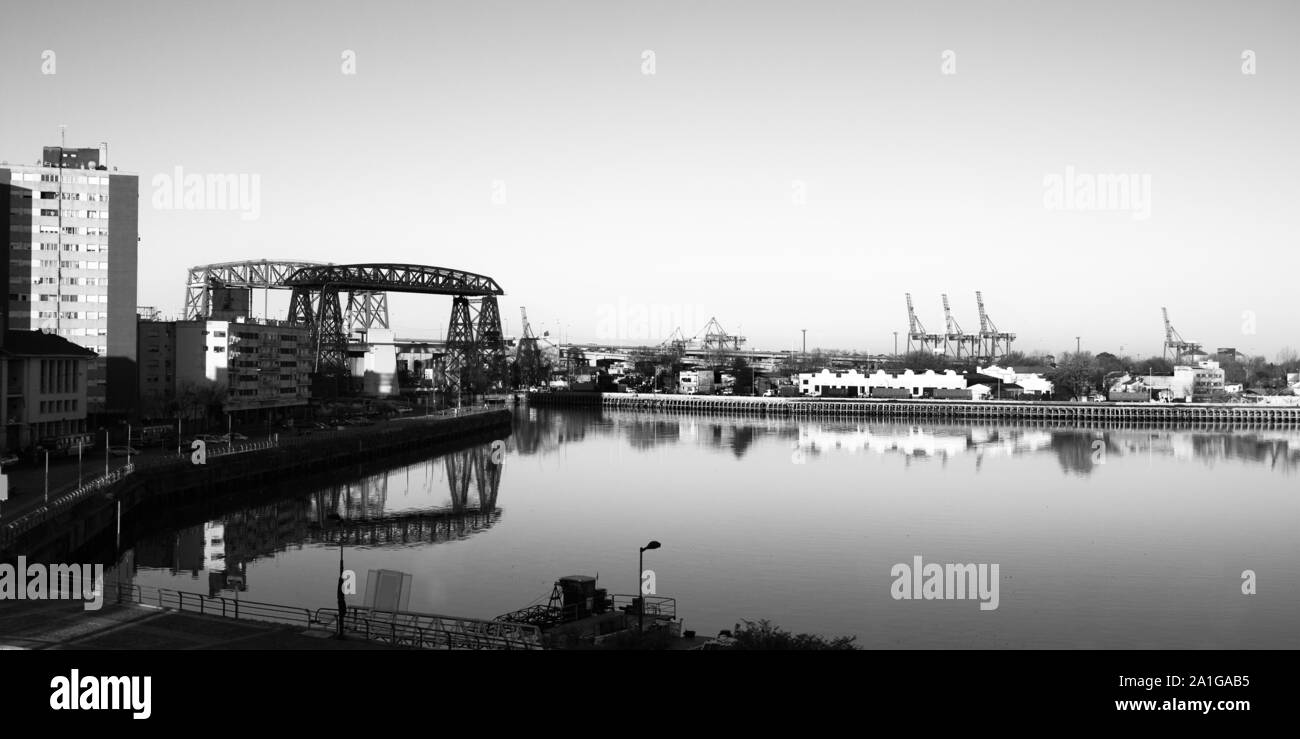 Panorama di La Boca, Buenos Aires, Argentina Foto Stock