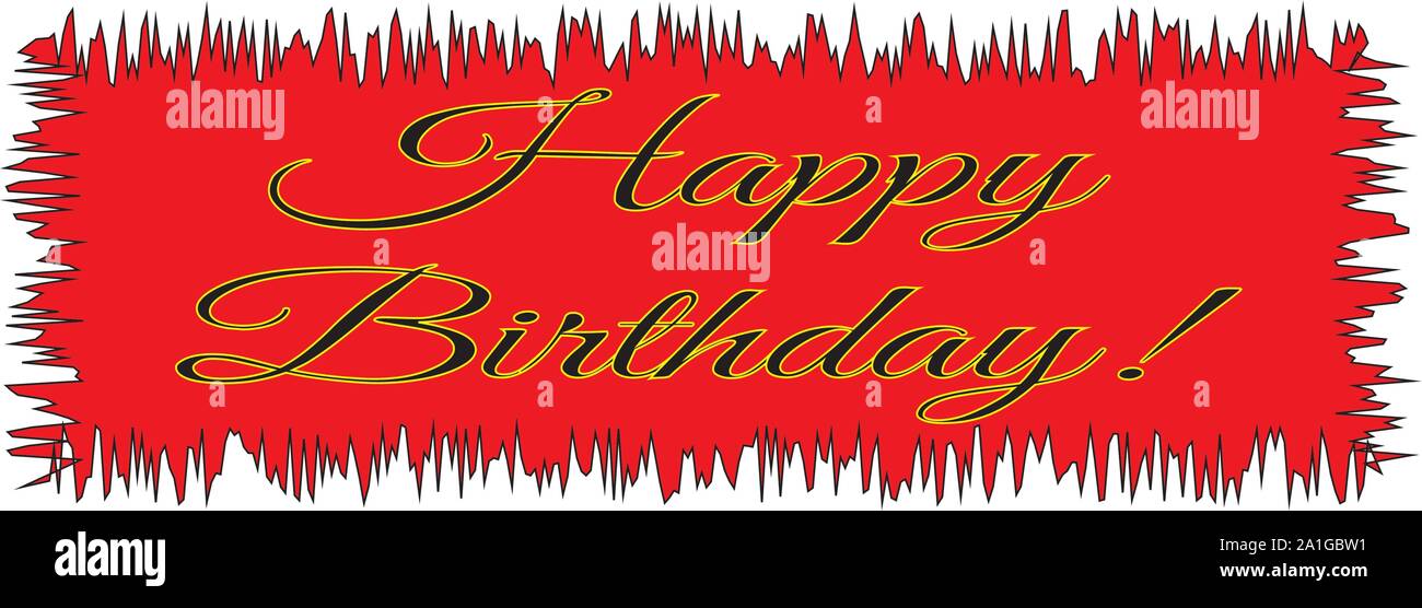 Scrittura Nera Buon Compleanno Immagini Vettoriali Stock Alamy scrittura-nera-buon-compleanno-immagini-vettoriali-stock-alamy