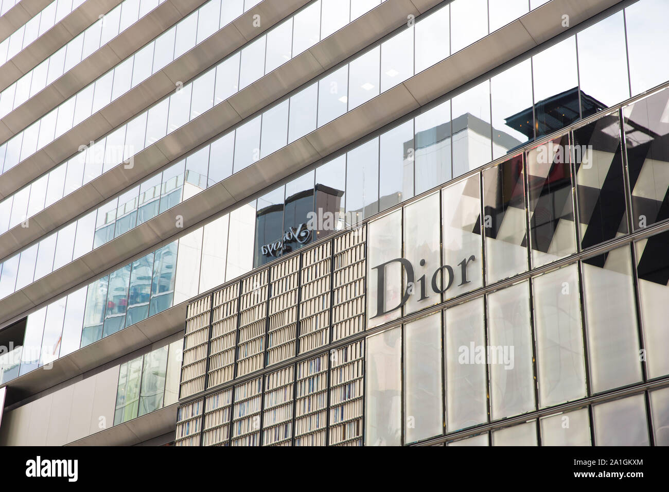 Tokyo, Giappone. 26 Sep, 2019. Dior store visto a Ginza. Credito: Stanislav Kogiku SOPA/images/ZUMA filo/Alamy Live News Foto Stock